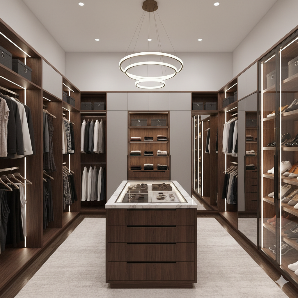 Spacious Wardrobe Design